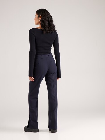 BOGNER Bootcut Veckad byxa 'JODY' i blå