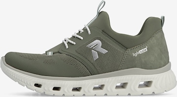 Rieker Slip-Ons in Green: front