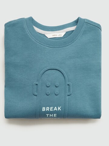 MANGO KIDS Sweatshirt 'BREAK' in Blue