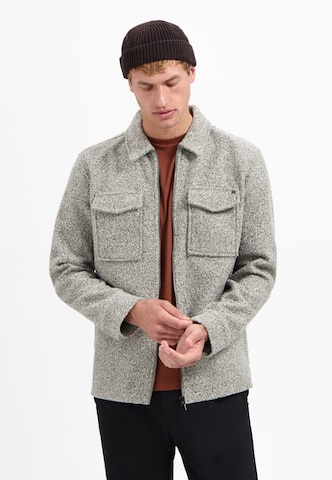 No Excess Übergangsjacke in Grau: Vorderseite