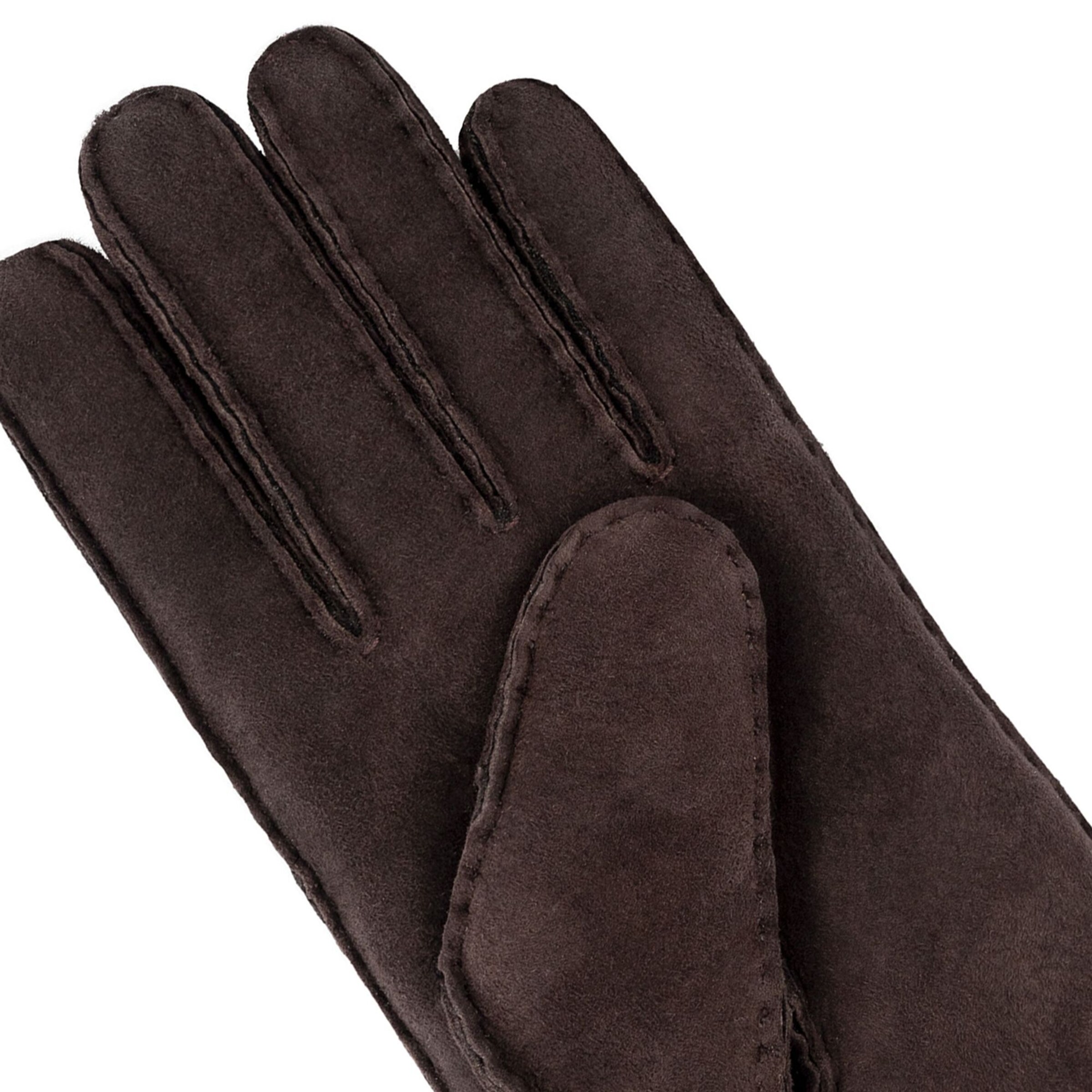 Roeckl Full finger gloves 'Helsinki' in Brown