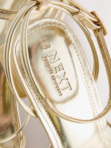 Next Sandalen met riem 'Forever Comfort' in Goud