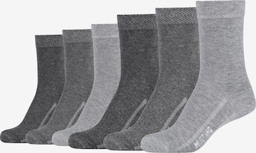 MUSTANG Socks in Grey: front