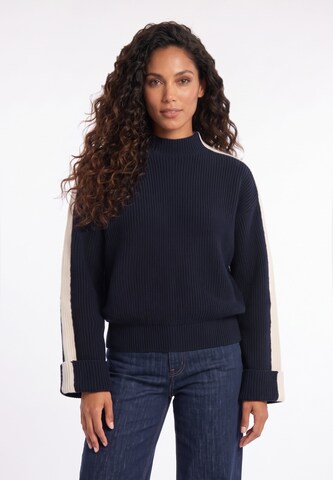 Pull-over Anna Field en bleu : devant