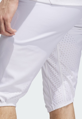 ADIDAS PERFORMANCE - Slimfit Pantalón deportivo 'Adizero Impact' en blanco