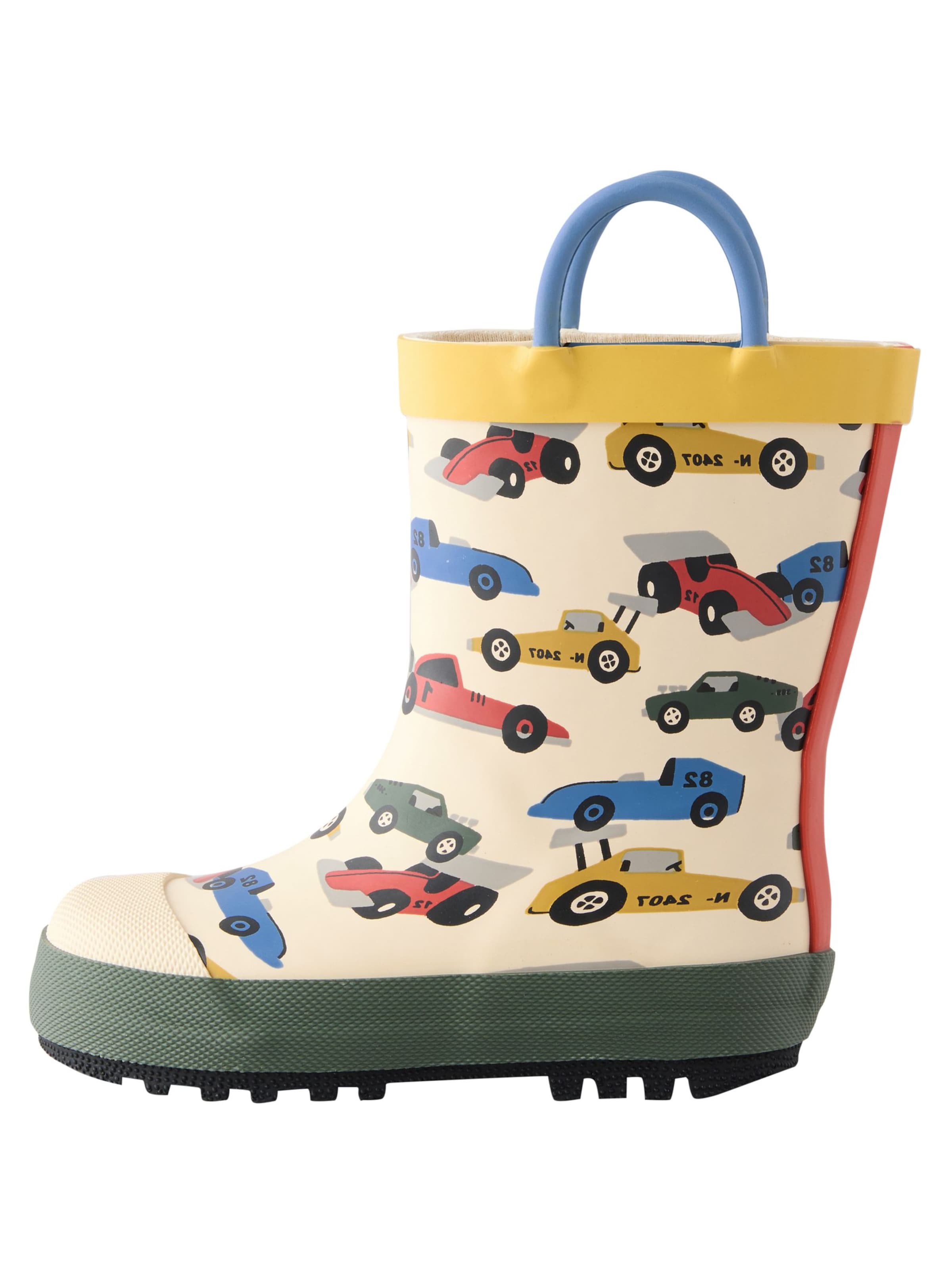 Next Rubber boot in Beige: front