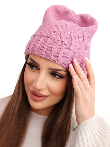 Lumera Muts in Roze: voorkant