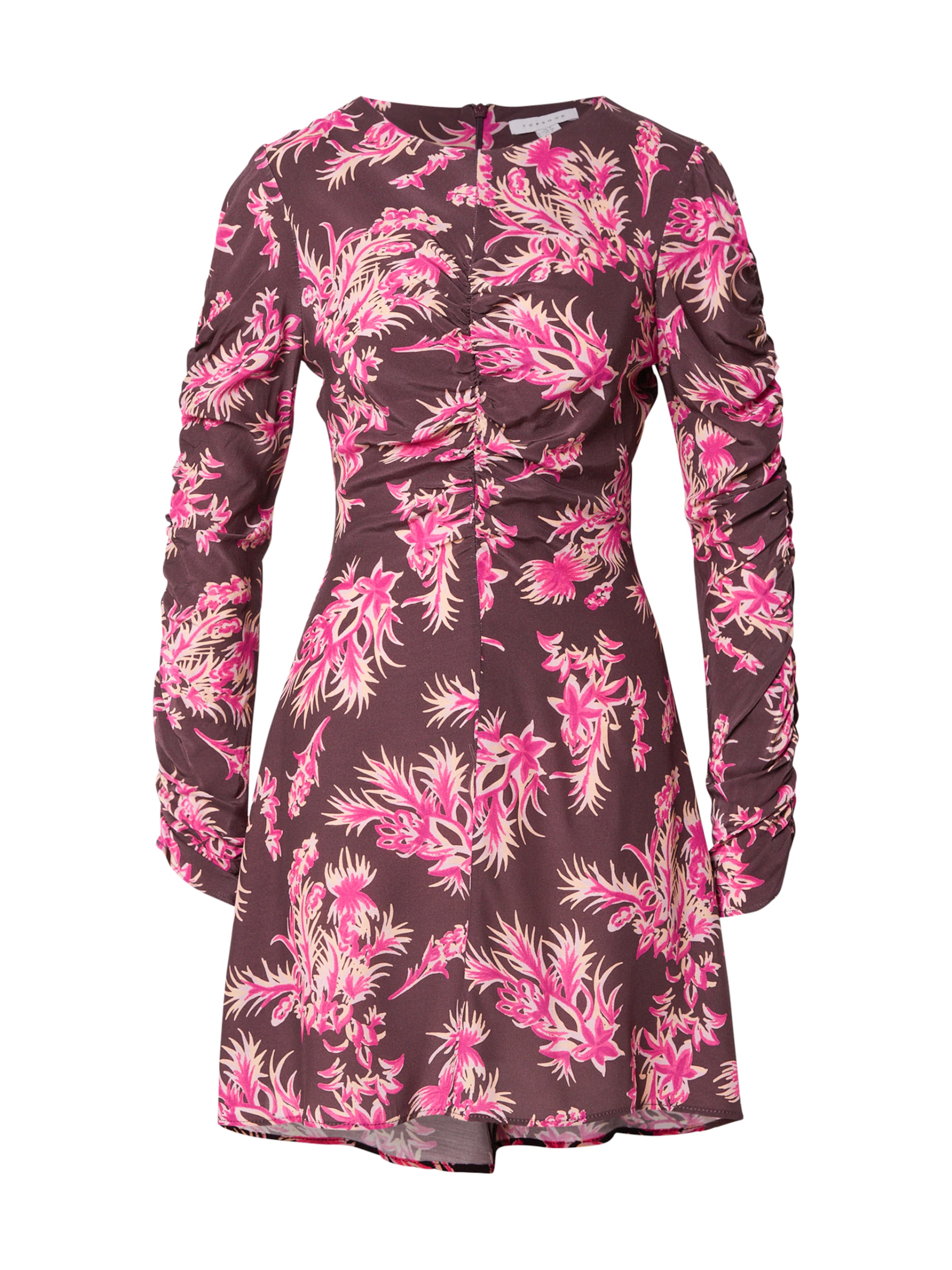 TOPSHOP Šaty – pink: přední strana