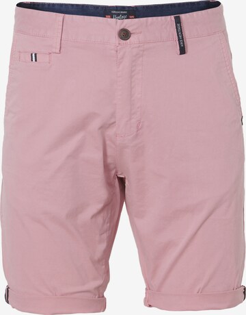 KOROSHI Regular Chino in Roze: voorkant