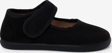 Pisamonas Halbschuh in Schwarz: Vorderseite