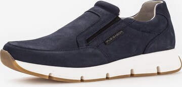 Pius Gabor Slip-Ons in Blue: front