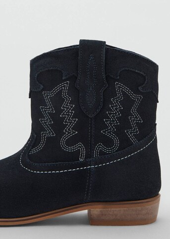 MANGO KIDS Boots 'Audrey' in Blue