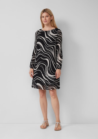s.Oliver BLACK LABEL Jurk in Zwart