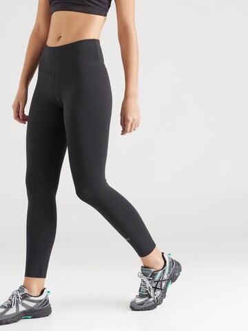 Reebok Skinny Sportbroek 'ACTIV COLL DREAMBLEND' in Zwart: voorkant