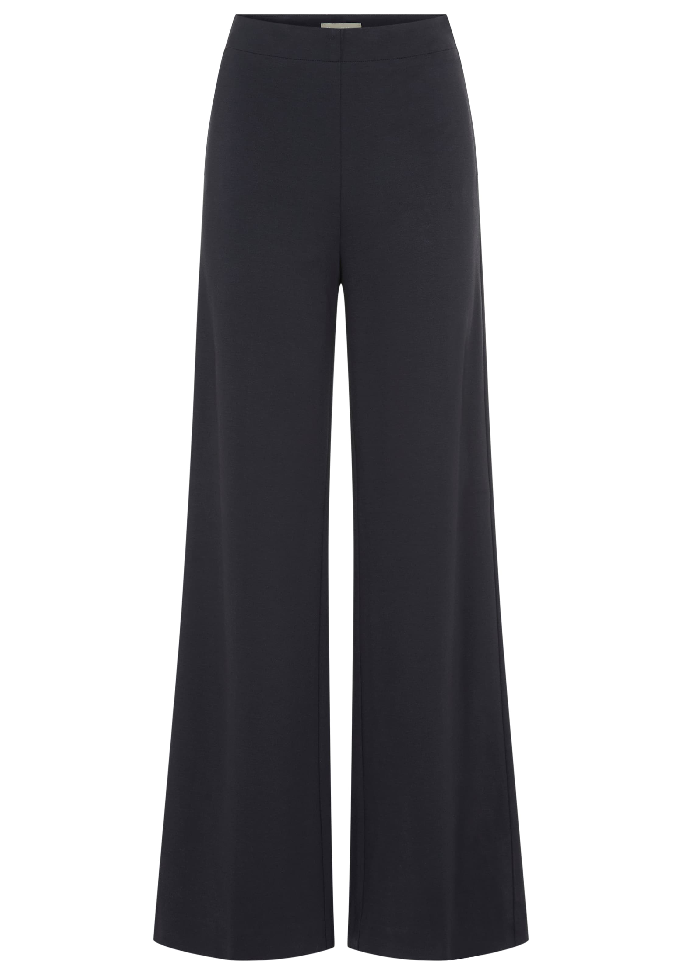 Marc O'Polo Wide Leg Hose in Blau: Vorderseite
