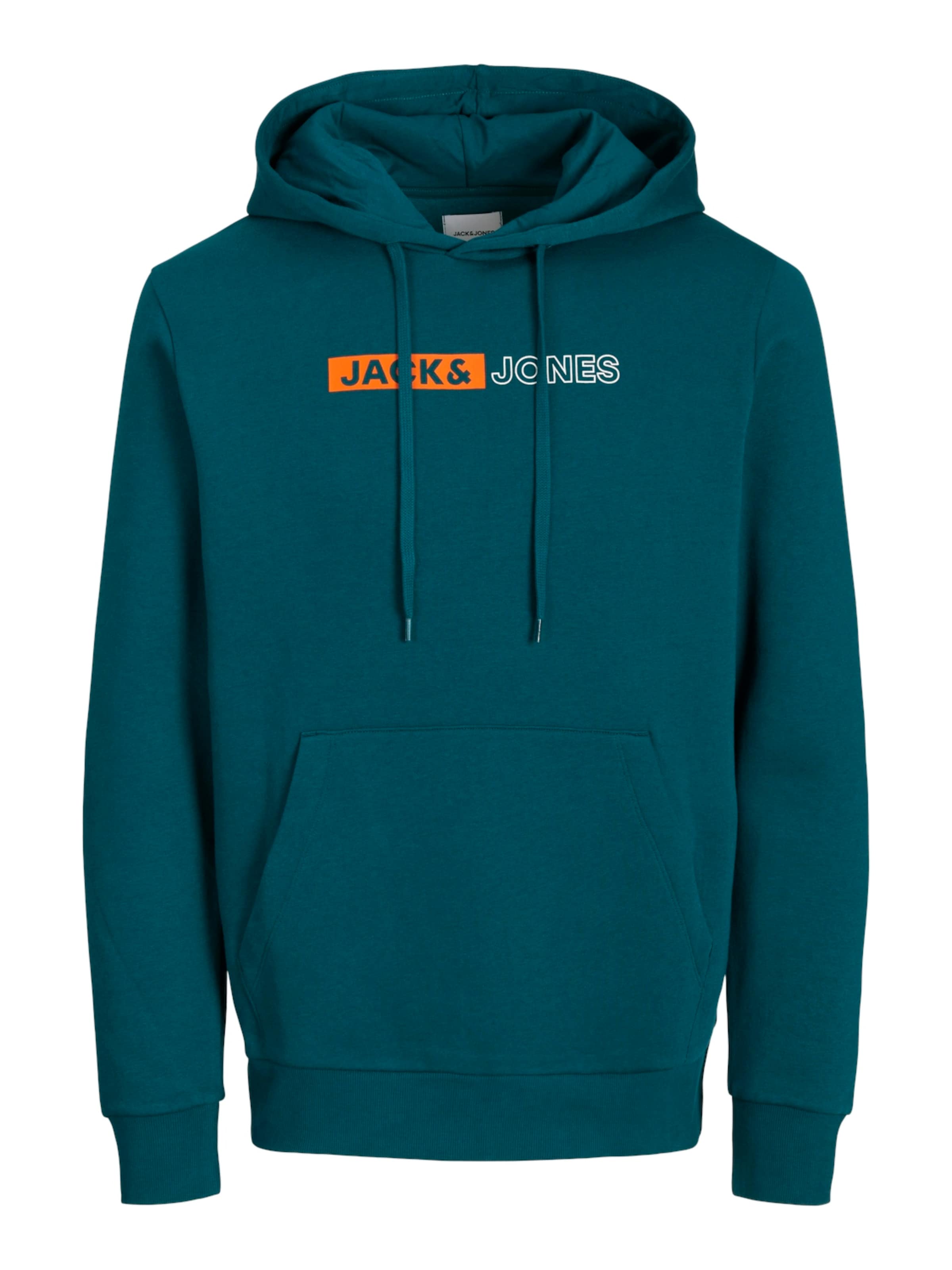 Sweat-shirt JACK & JONES en vert : devant