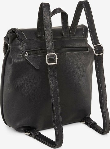 TOM TAILOR Rucksack 'Lari' in Schwarz