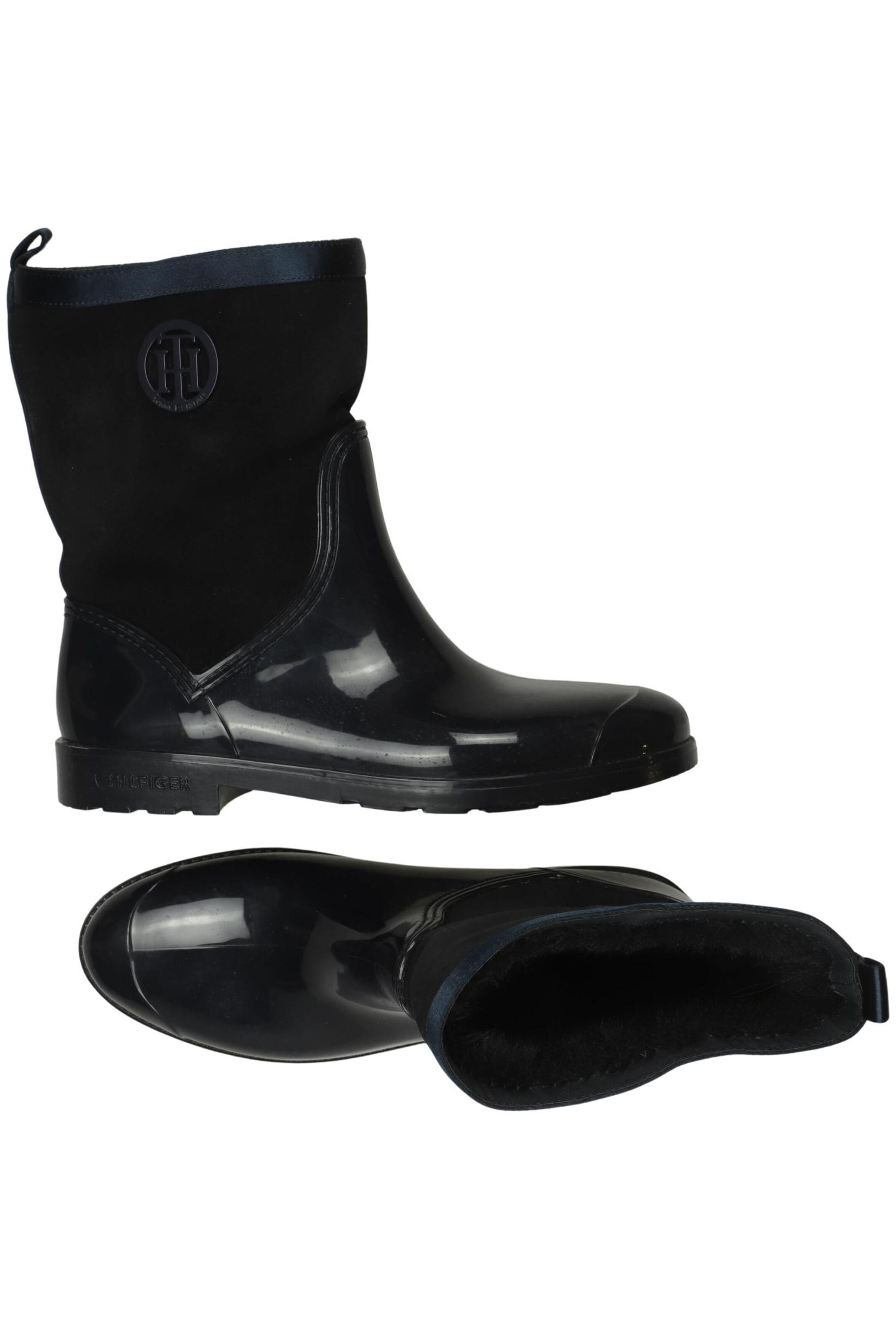 TOMMY HILFIGER Stiefel 42 in Blau: Vorderseite