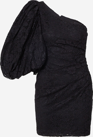PINKO - Vestido de gala 'CEDRO' en negro: frente
