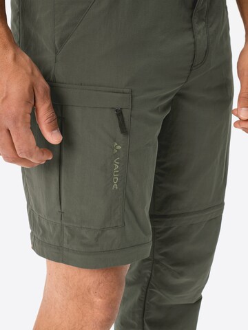 VAUDE Regular Outdoor trousers 'Farley' in Green