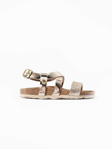 Bayton Sandalen 'Enyo' in Goud