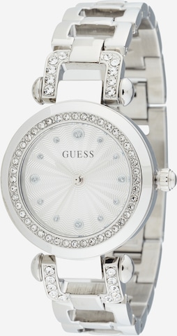 GUESSAnalogni sat 'Ginger' - srebro boja: prednji dio