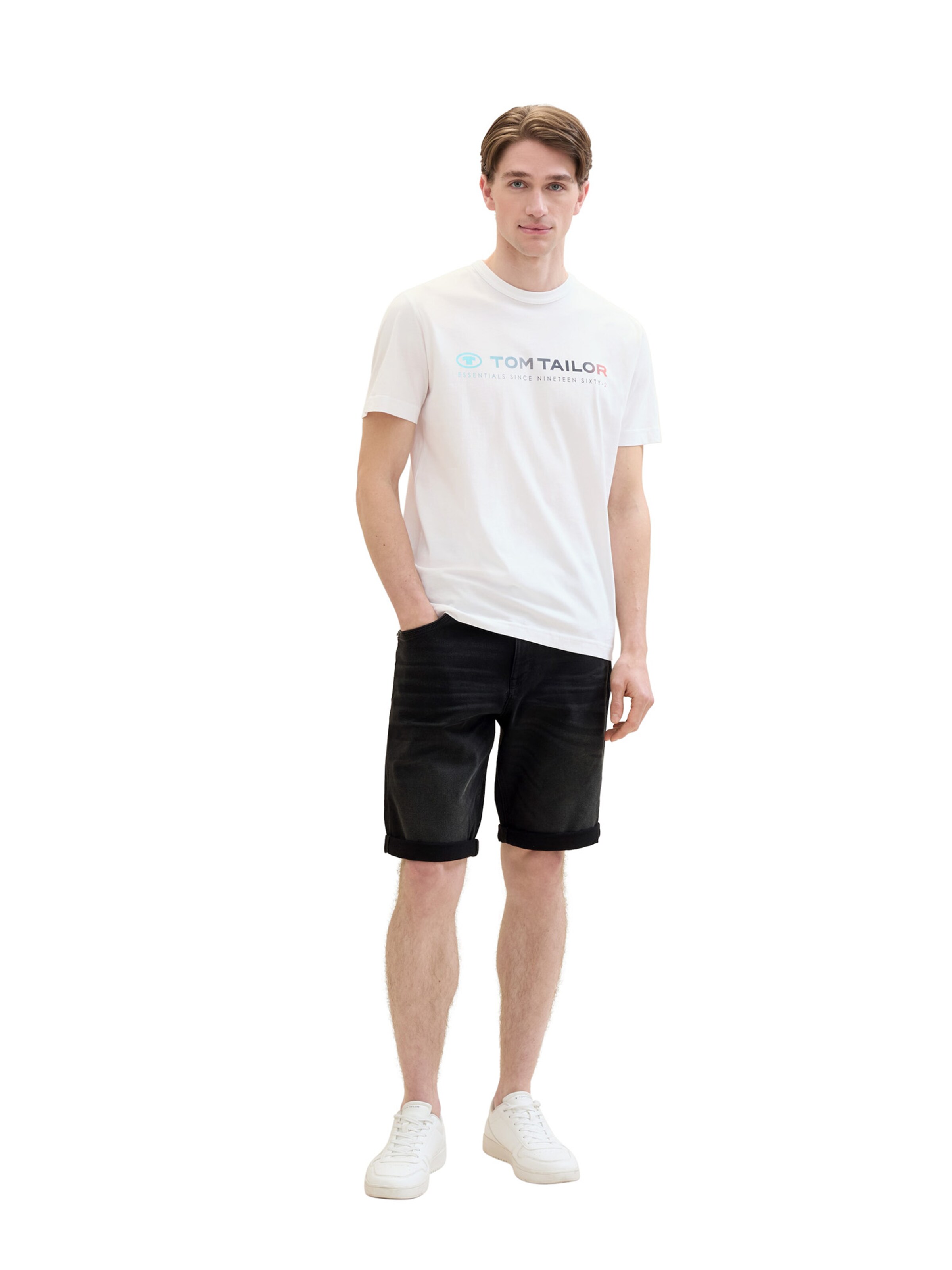 T-Shirt TOM TAILOR en blanc