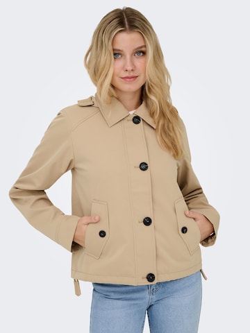 ONLY Overgangsparka i beige