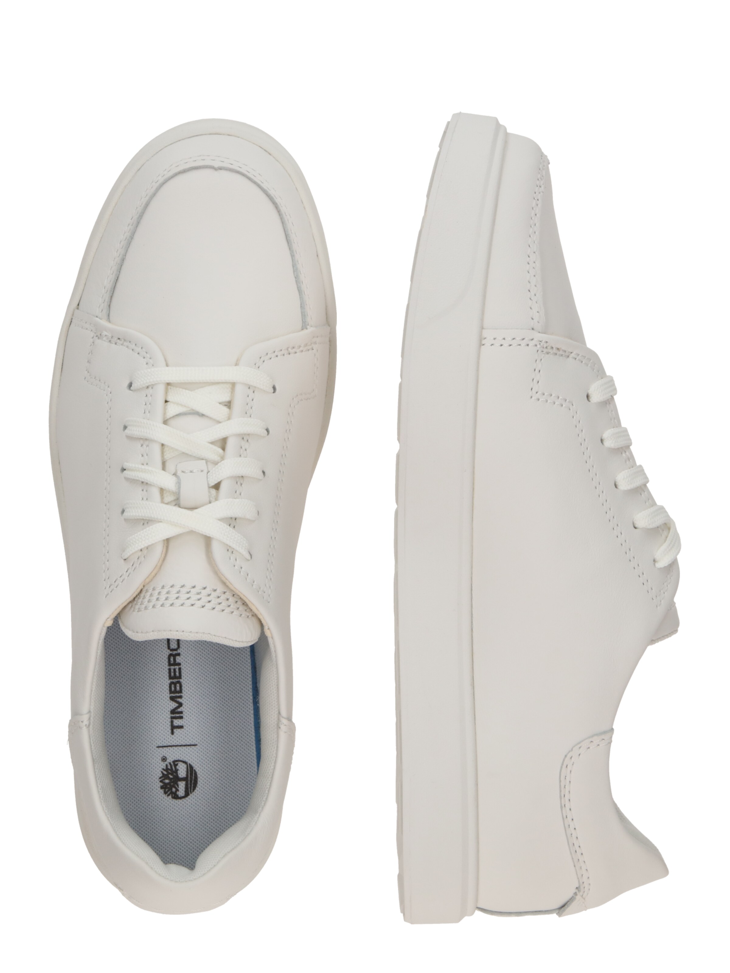 Baskets basses TIMBERLAND en blanc