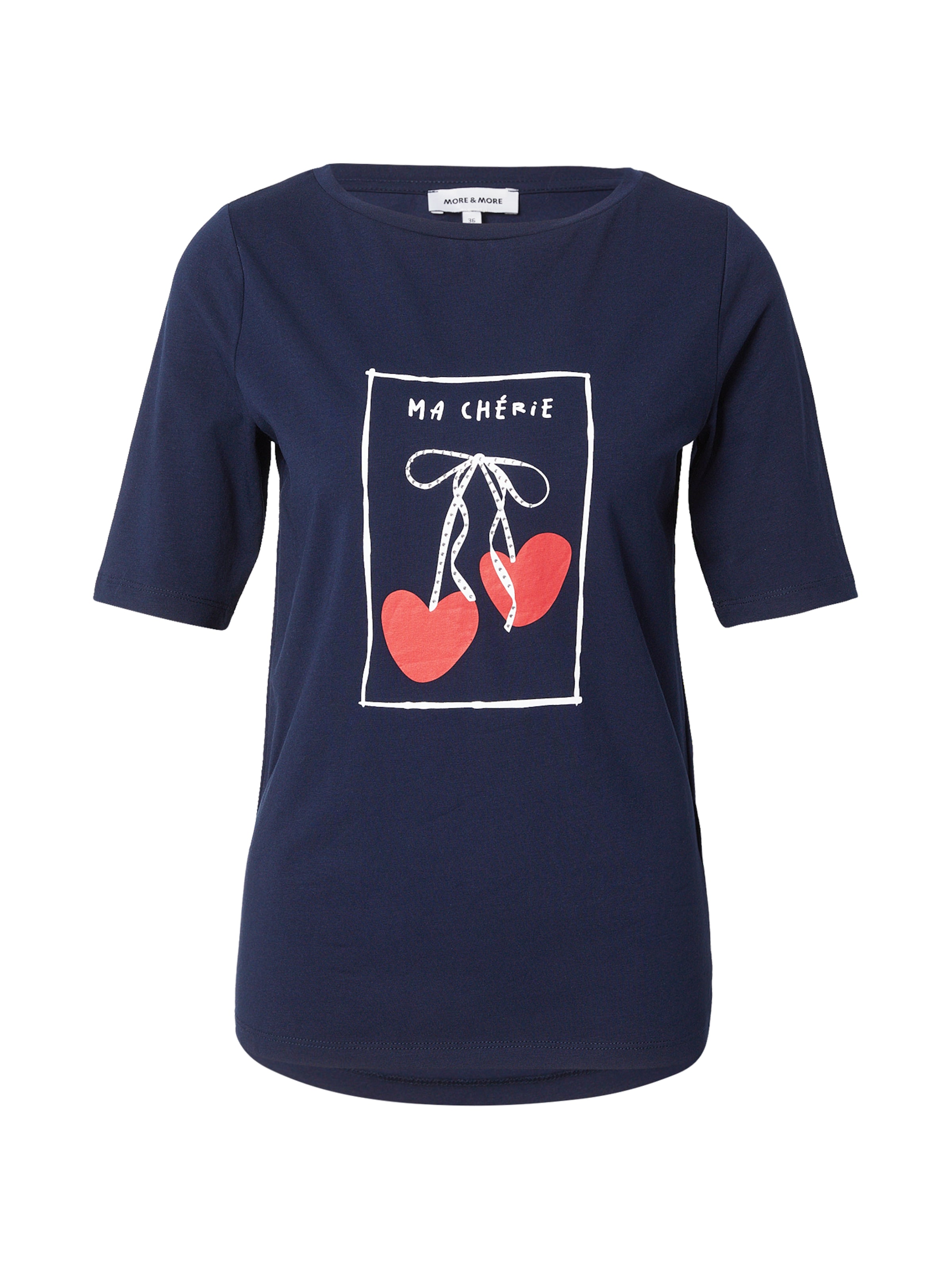 MORE & MOREMajica 'Cherry Hearts' - plava boja: prednji dio