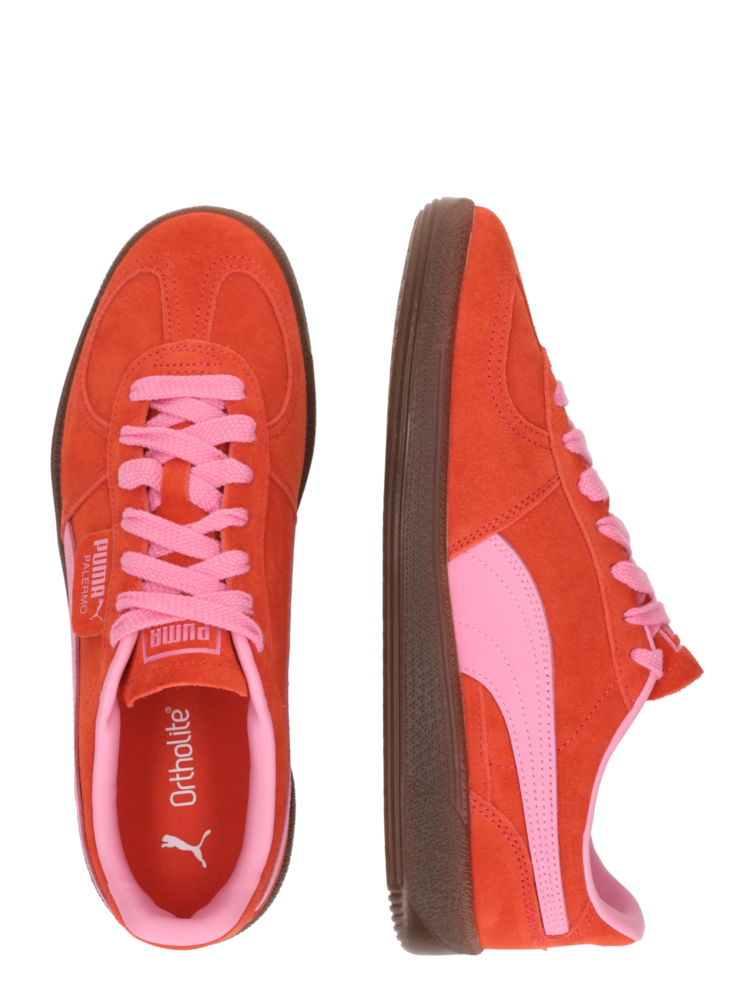Sneaker bassa 'Palermo' di PUMA in rosso