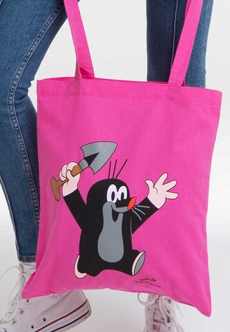 LOGOSHIRT Shopper 'Der kleine Maulwurf - Juhu' in Mixed colours
