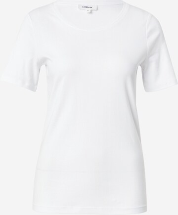 balta s.Oliver Marškinėliai: priekis