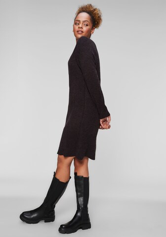 Hailys Knitted dress in Black