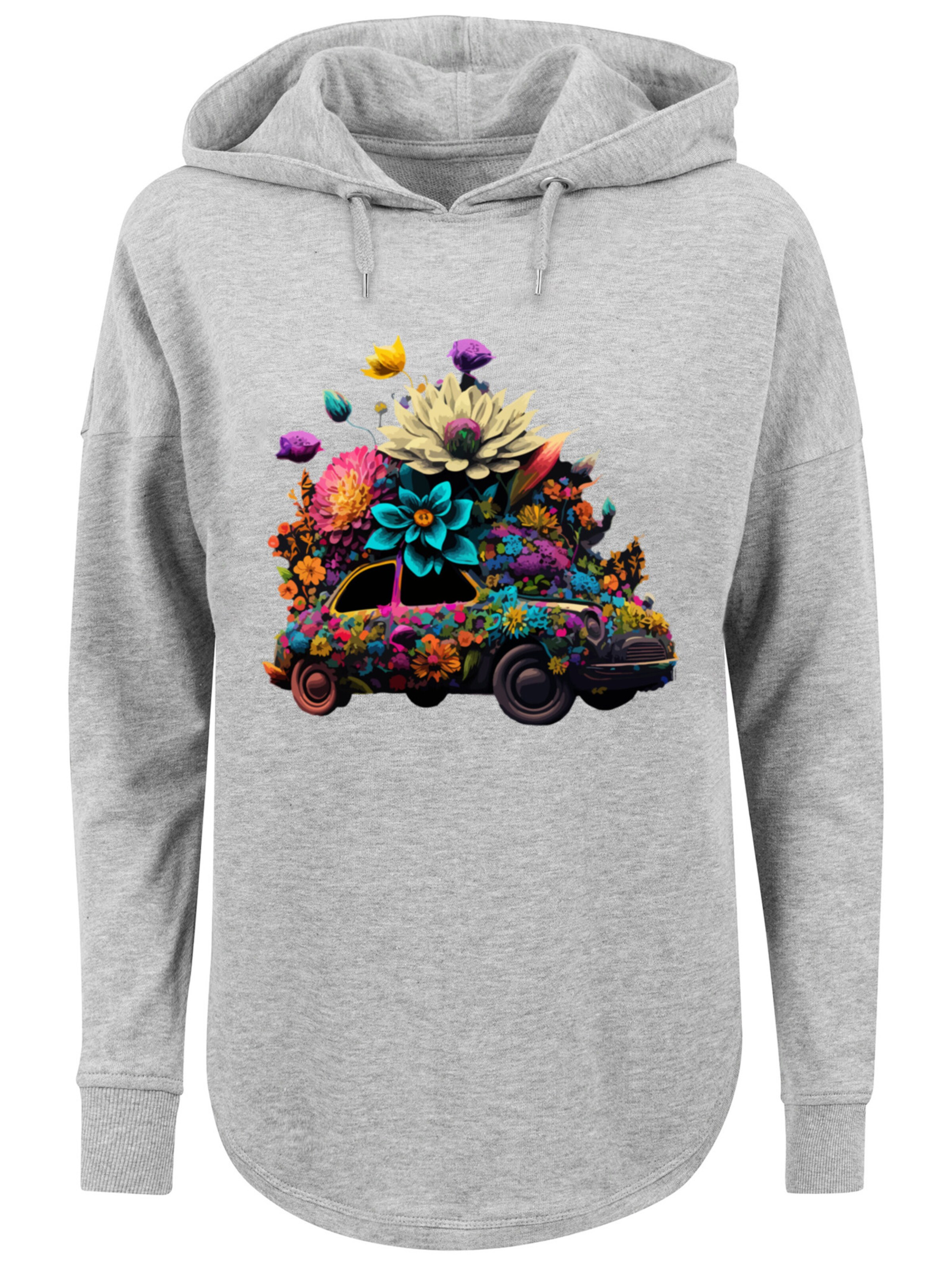 F4NT4STIC Sweatshirt in Grey: front