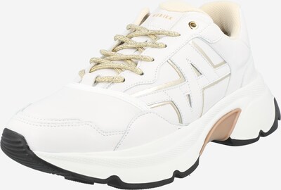 Nubikk حذاء رياضي بل ا رقبة 'Trek Edge' بـ ذهبي / أبيض, عرض المنتج