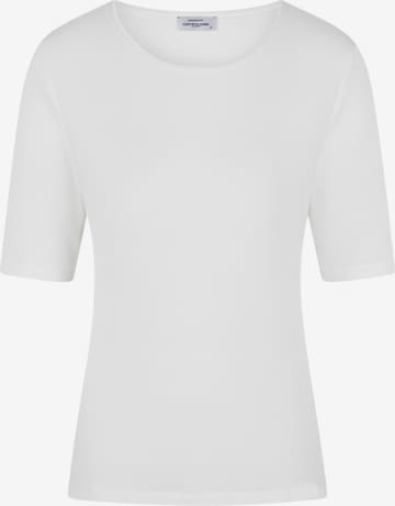 Cotton Candy 3/4 Arm Shirt in Weiß: Vorderseite