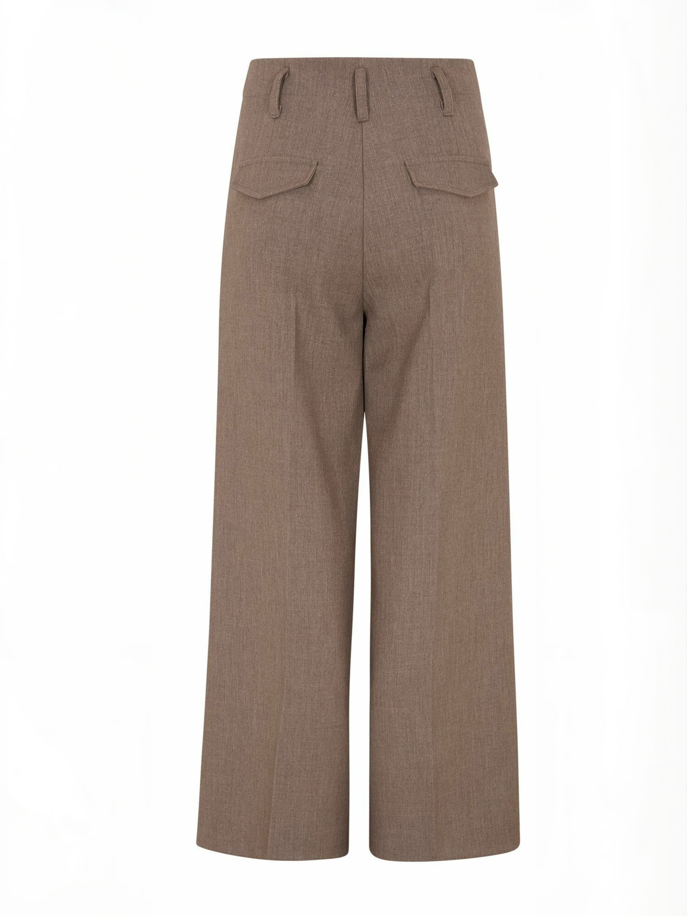 Soft Rebels Regular Trousers ' SRAubree ' in Silver: back