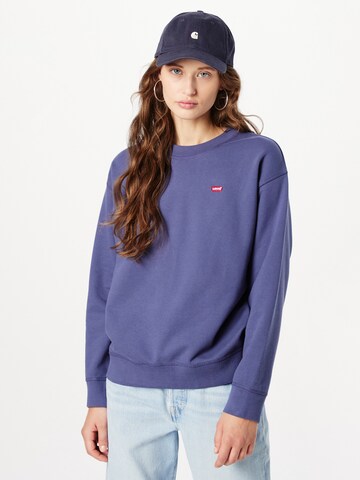 LEVI'S ® Sweatshirt 'Standard Crew' i lila: framsida