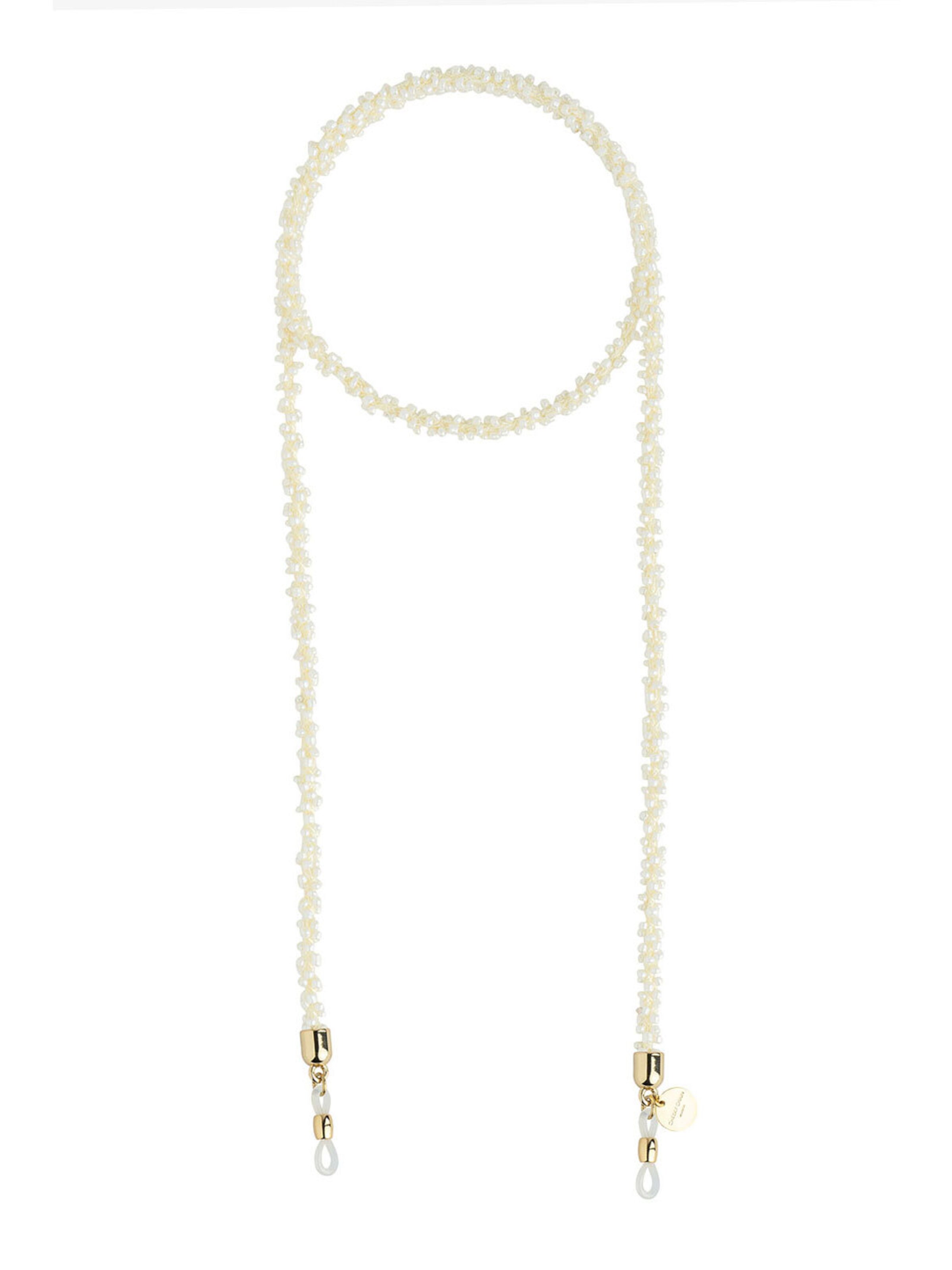 Cheeky Chain Munich Necklace 'Hawaii' in White: front