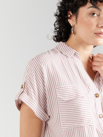 Camicia da donna 'VMBumpy' di VERO MODA in rosa