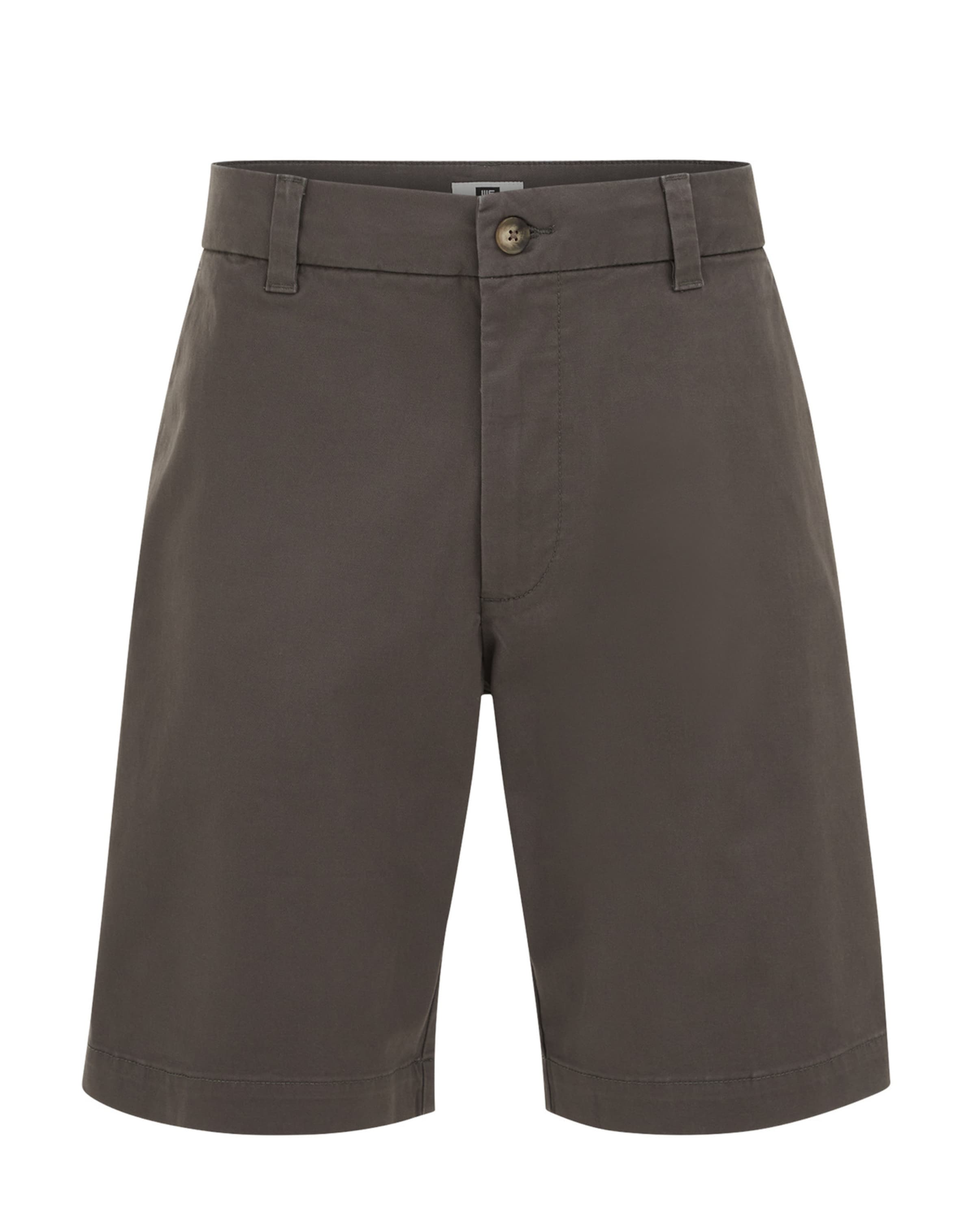 WE Fashion Свободный крой Брюки-чинос в Серый: спереди