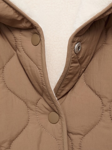 MANGO KIDS Kurtka zimowa 'Julieta' w kolorze brązowy