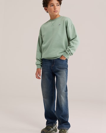 žalia WE Fashion Megztinis be užsegimo