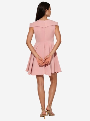 Robe de cocktail MSN Collection en rose
