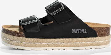 BaytonNatikače s potpeticom 'ALCEE' - crna boja: prednji dio