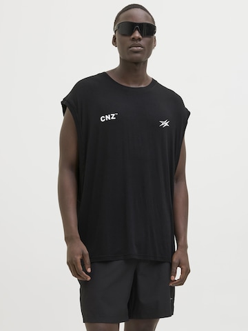 Maglietta di JACK & JONES in nero: frontale