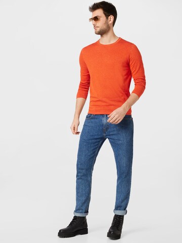 OLYMP Sweter w kolorze pomarańczowy