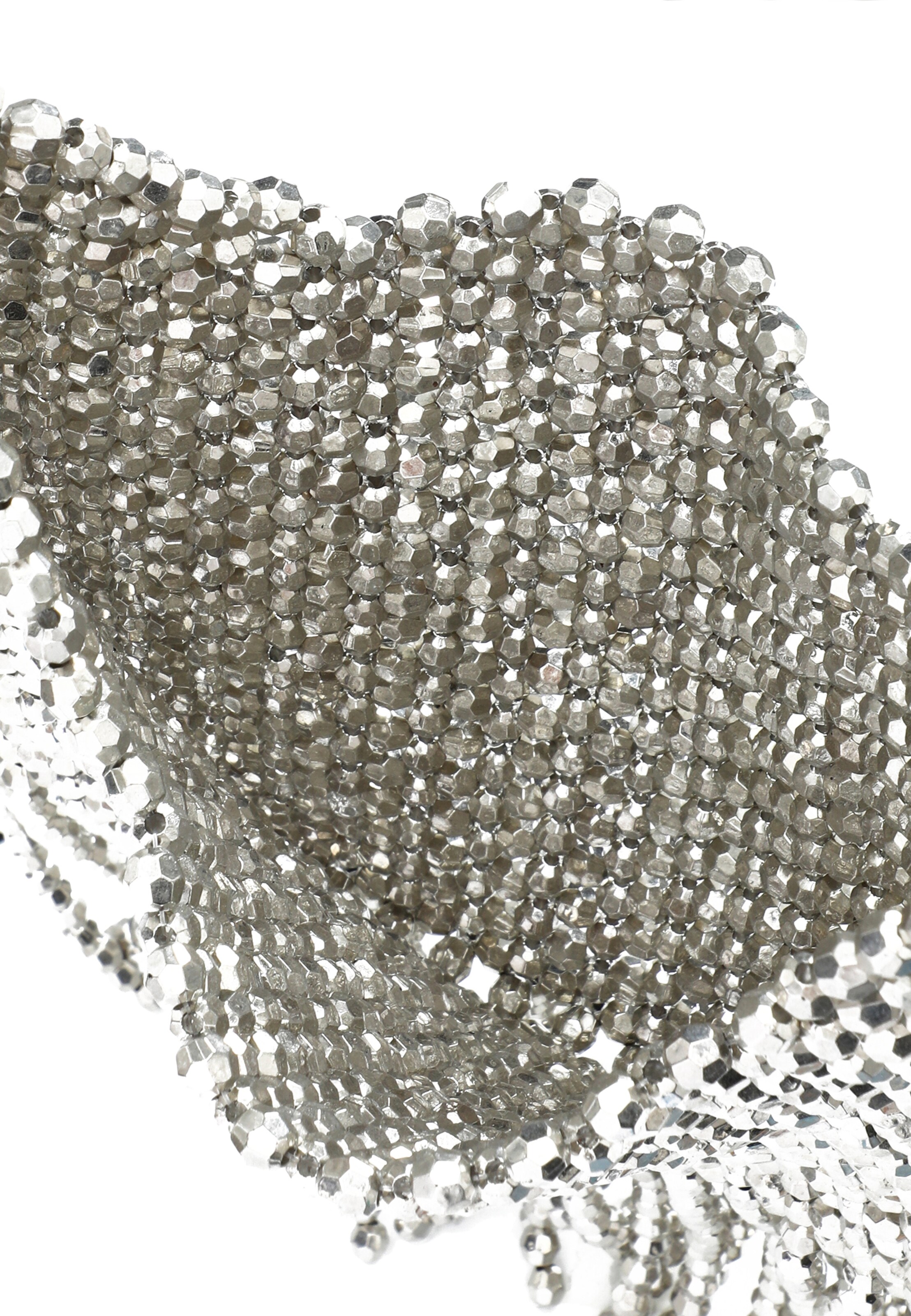 FELIPA Torba za čez ramo | srebrna barva