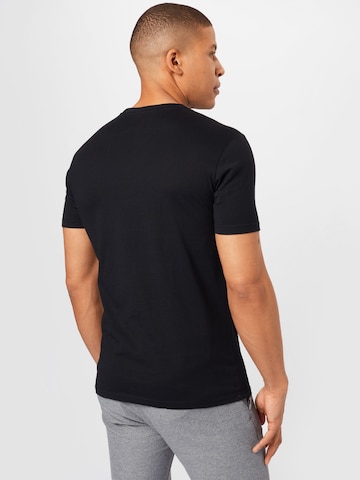 juoda !Solid Standartinis modelis Marškinėliai 'Rock'